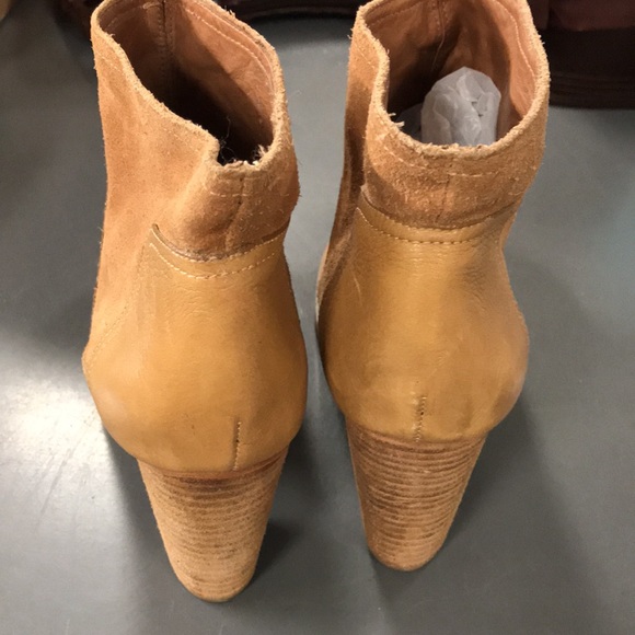 Kate Spade Leather Suede Heeled Ankle Boot - Picture 5 of 12